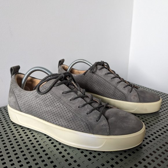 Ecco Other - Ecco Men's Soft 8 Perforated Lace-up Sneakers Men's Shoes Size 9 / 43